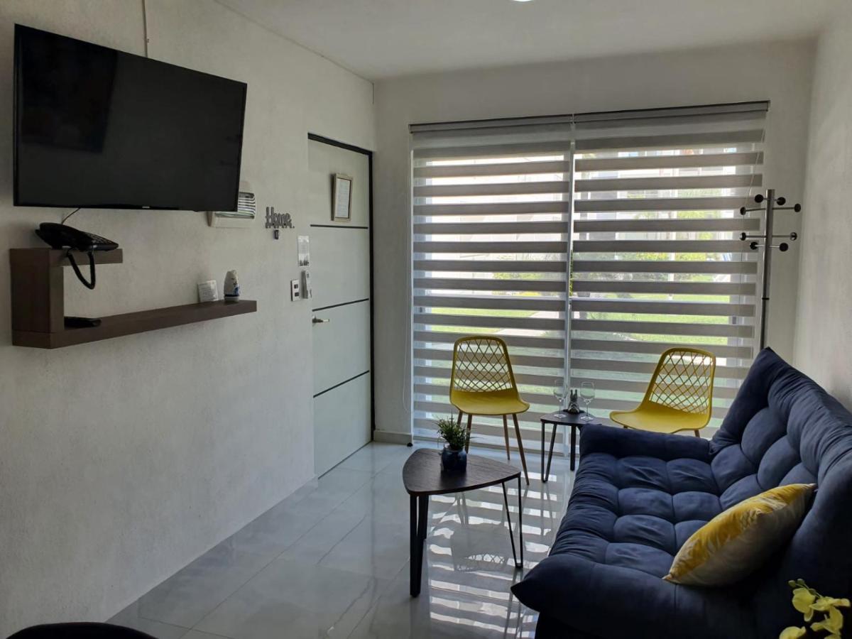 Departamento De Lujo En Manzanillo, Planta Baja Frente A La Alberca Apartamento Exterior foto