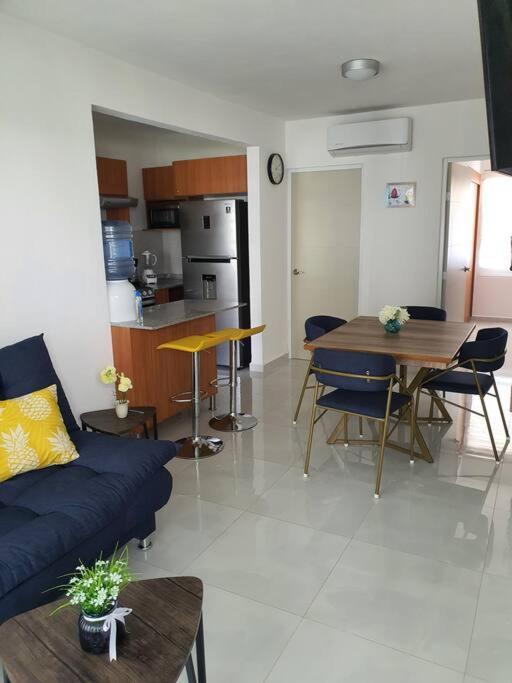 Departamento De Lujo En Manzanillo, Planta Baja Frente A La Alberca Apartamento Exterior foto
