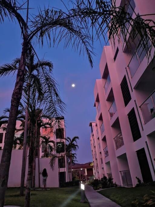 Departamento De Lujo En Manzanillo, Planta Baja Frente A La Alberca Apartamento Exterior foto