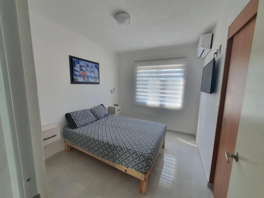 Departamento De Lujo En Manzanillo, Planta Baja Frente A La Alberca Apartamento Exterior foto