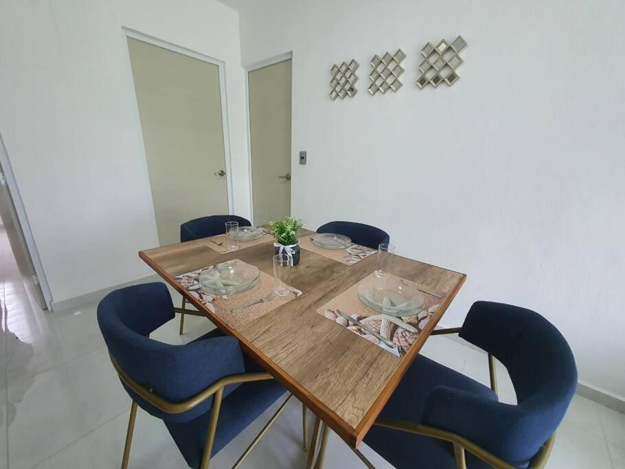 Departamento De Lujo En Manzanillo, Planta Baja Frente A La Alberca Apartamento Exterior foto